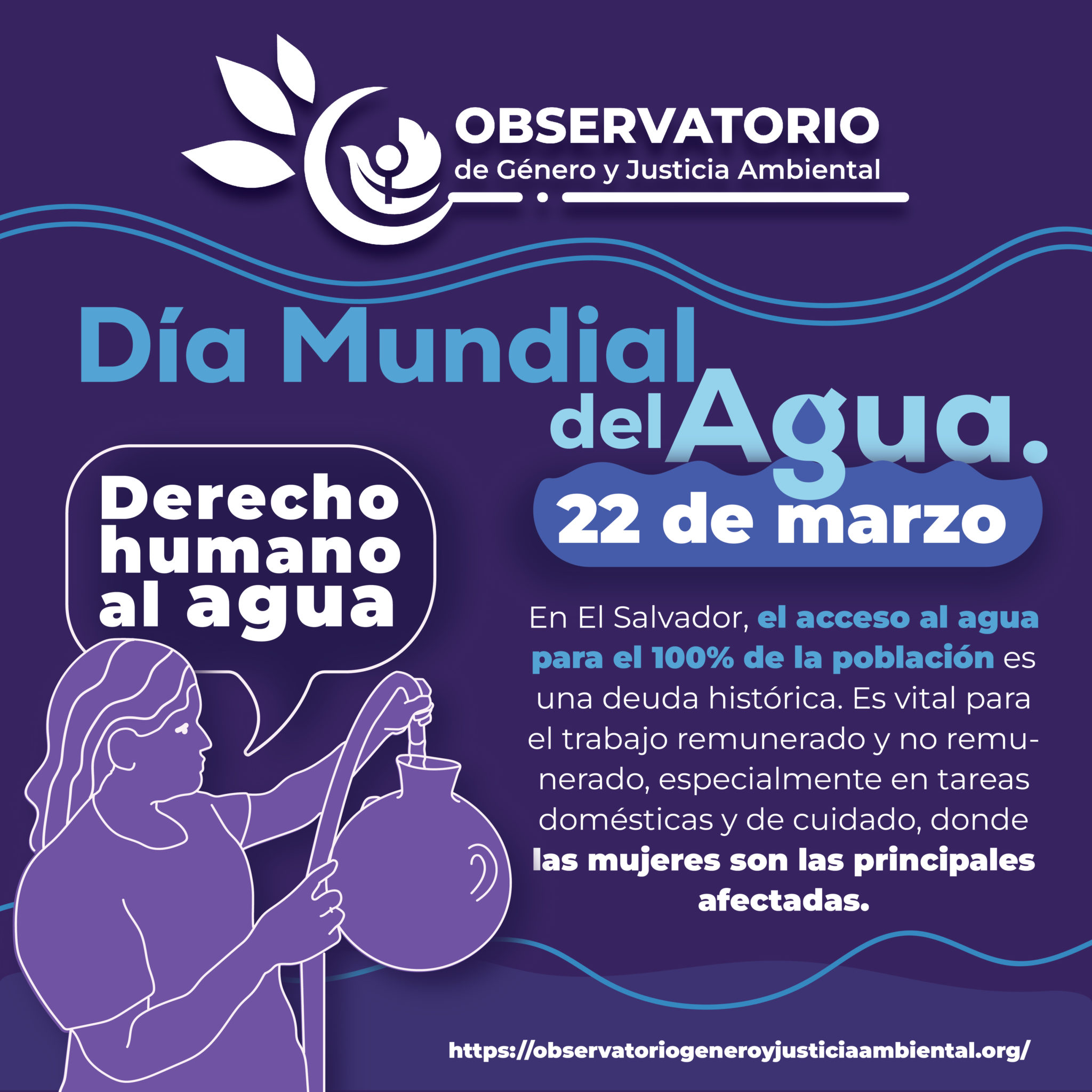 Dia mundial del agua 22 de marzo – Observatorio